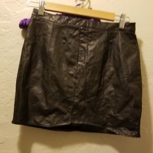 XTC Leather Skirt size M